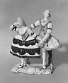 Ballet dancers, Ludwigsburg Porcelain Manufactory German, Hard-paste porcelain, German, Ludwigsburg