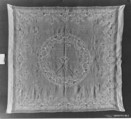 Covers (set of three), Silk on cotton, British