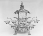 Epergne, Thomas Heming (active 1745–73), Silver, British, London