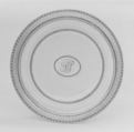 Soup plate (part of a service), Hard-paste porcelain, Chinese, for British market