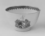 Tea cup, Hard-paste porcelain, Chinese, for British market