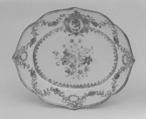 Bonbon dish, Hard-paste porcelain, Chinese, for Continental European, probably French, market