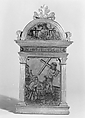 Christ and the Virgin, Silver, niello, and gilt bronze, Italian, Florence