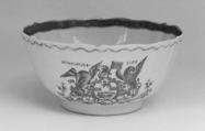 Bowl (part of a service), Hard-paste porcelain, Chinese, for British market