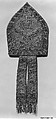 Mitre, Metal thread on velvet, Italian or Czech