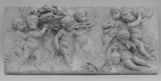 Autumn (one of a pair), Terracotta, French