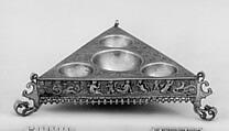Saltcellar, Silver gilt, German