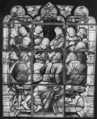 The Disciples in the Upper Room (?), Probably after a design by Pieter Coecke van Aelst (Netherlandish, Aelst 1502–1550 Brussels), Stained glass, Flemish, Antwerp
