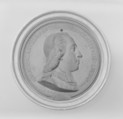 Jean-Antoine de Castellas (1735–1802), churchman and cantor of Lyon, Jean-Baptiste Nini  Italian, Medallion: cast terracotta (terre de Chaumont); frame: gilt wood, French, Chaumont-sur-Loire