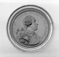 Guy le Gentil, Marquis de Paroy, Jean-Baptiste Nini Italian, Medallion: cast terracotta (terre de Chaumont); frame: gilt wood, French, Chaumont-sur-Loire