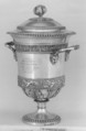 Vase with cover, Joseph William Story, Silver, British, London