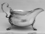Sauceboat, Alexander Johnston, Silver, British, London