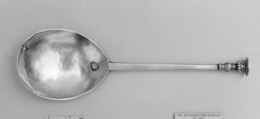 Seal-top spoon, Silver, parcel gilt, British, provincial (Ilchester) or Welsh