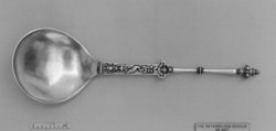Spoon, Toebias Jansen I or, Silver, German, Emden