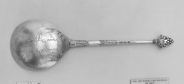 Fruitlet spoon, Lukas Andersen Steen, Silver, Norwegian, Bergen