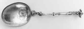 Spoon, Leonhard Rothaer I, Silver gilt, German, Hamburg