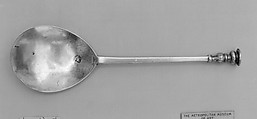 Seal-top spoon, John Lavers, Silver, British, Exeter