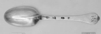 Spoon, Benjamin Watts, Silver, British, London