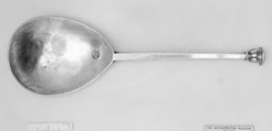 Seal-top spoon, Robert Beckwith, Silver, British, York