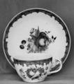 Cup and saucer, The Hague Dutch, Hard-paste porcelain, Dutch, The Hague