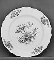 Plate, Tournai  Belgian, Soft-paste porcelain, Belgian, Tournai
