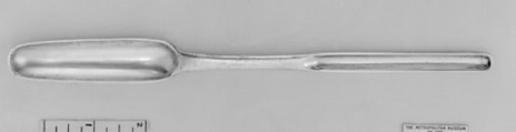 Marrow spoon, Thomas Jackson I, Silver, British, London