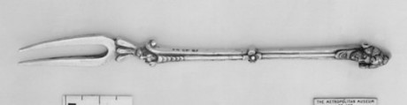 Fork, Silver, probably Italian
