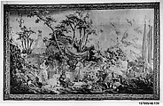 The Repast from the set of Russian Entertainments, Beauvais, Wool, silk (20-22 warps per inch, 7-9 per cm.), French, Beauvais
