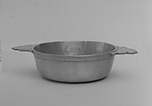 Set of four bowls, Pewter, French