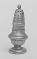 Pair of casters, Pewter, French