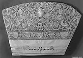 Pillowcase, Linen, filet, German