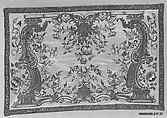 Panel, Silk and metal thread on silk, Italian, Genoa