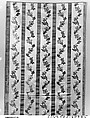 Piece, Silk and metal thread, French