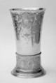 Beaker, Hans Knebel, Silver gilt, German, Erfurt