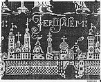 Hanging, Linen, German, Saxony