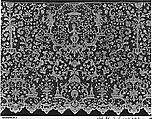 Part of a flounce, Needle lace, possibly French
