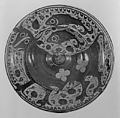 Dish, Tin-glazed and luster-painted earthenware, Spanish, possibly Valencia