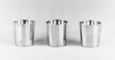 Set of six liqueur cups, Jean-Nicolas Boulanger (master 1783, active 1806), Silver, French, Paris