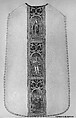 Chasuble, Silk with metal thread or nué, Italian or Spanish