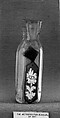 Miniature bottle, Glass, German or Austrian