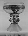 Goblet (Roemer), Glass, German