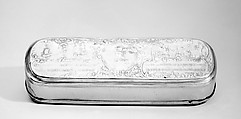 Tobacco box, I. H. Becker, Brass, Dutch
