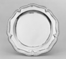 Plate, Nicolas-Clément Valliêres (master 1732, retired 1775, recorded 1781), Silver, French, Paris
