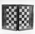 Chessboard, Wood, gilded brass, tortoiseshell, ivory, French