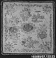 Sampler, Cotton and linen thread on linen, German
