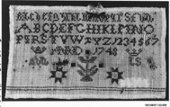 Sampler, Wool, Dutch