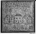 Sampler, Silk on cotton, Dutch