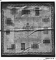 Embroidered darning sampler, Silk on cotton, Dutch