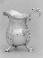 Cream jug, Paul de Lamerie  British, Silver, British, London