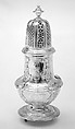Set of four casters, Paul de Lamerie (British, 1688–1751, active 1712–51), Silver, British, London